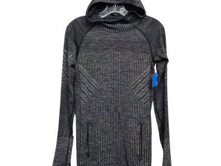 Athletic Top Ls Hoodie By Lululemon In Black, Size:S Hot on Sale